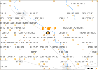 map of Nomexy