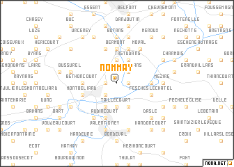 map of Nommay