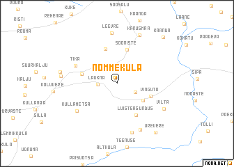 map of Nõmmeküla