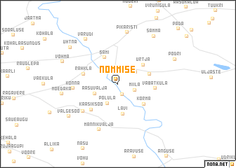 map of Nõmmise