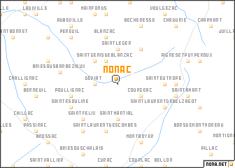 map of Nonac