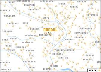 map of Nondŭl