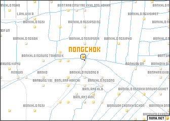 map of Nong Chok