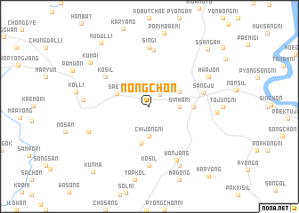 map of Nong-ch\