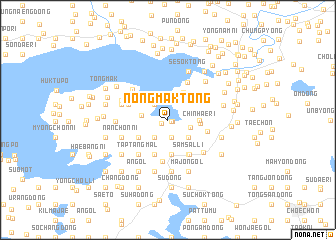 map of Nongmak-tong