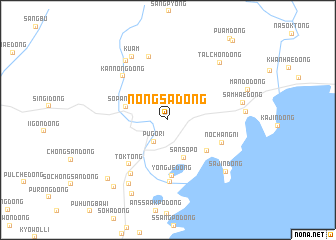 map of Nongsa-dong