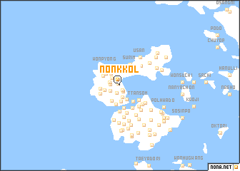 map of Nonkkol