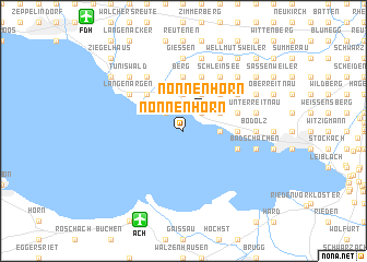 map of Nonnenhorn