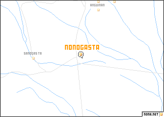 map of Nonogasta