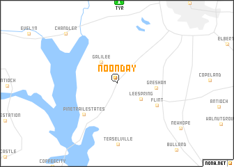 map of Noonday