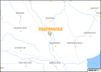 map of Nooramunga