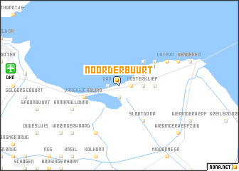 map of Noorderbuurt