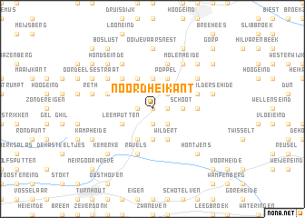 map of Noord Heikant