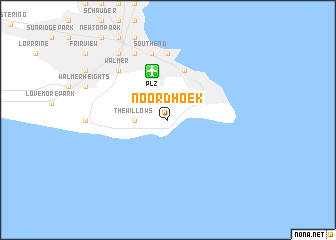 map of Noordhoek