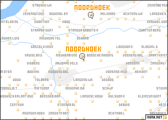 map of Noordhoek