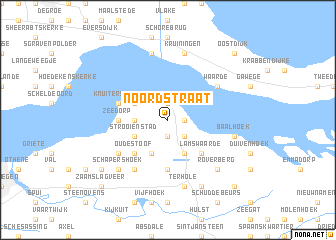 map of Noordstraat