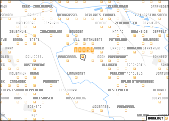 map of Noord