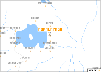 map of Nopalayaga