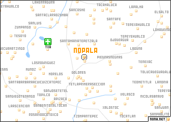 map of Nopala