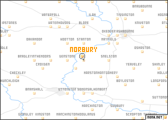 map of Norbury