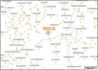 map of Norča