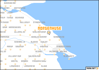 map of Nordenhuse
