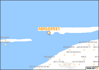 map of Norderney