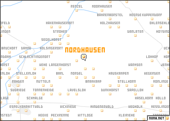 map of Nordhausen