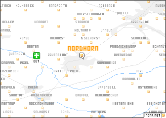 map of Nordhorn