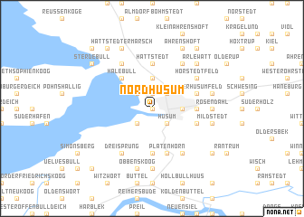 map of Nordhusum
