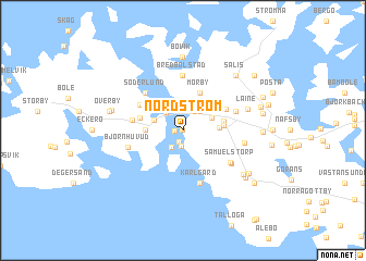 map of Nordström