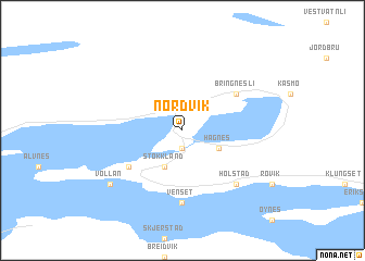 map of Nordvik