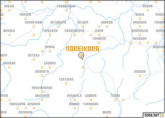 map of Noreikora
