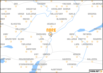 map of Nöre