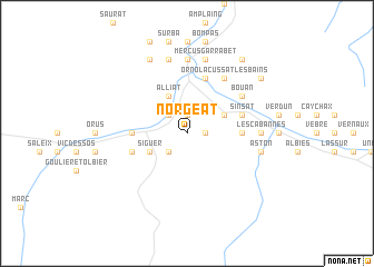 map of Norgéat