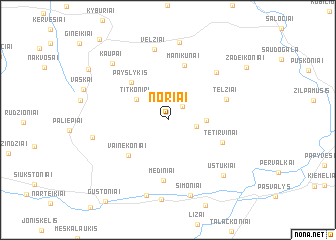 map of Noriai