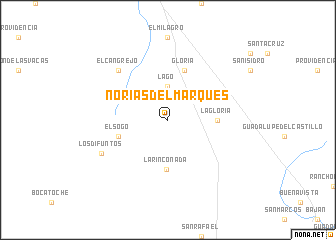 map of Norias del Marqués