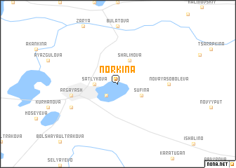 map of Norkina