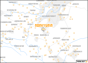 map of Nor Kyurin