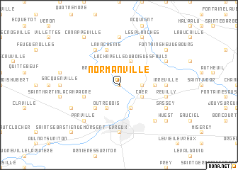 map of Normanville