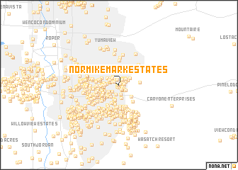 map of Normikemark Estates