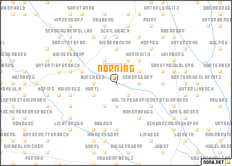 map of Nörning