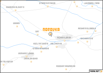 map of Norovka