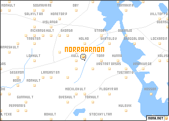 map of Norra Arnön