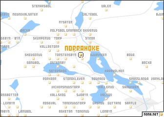 map of Norra Höke