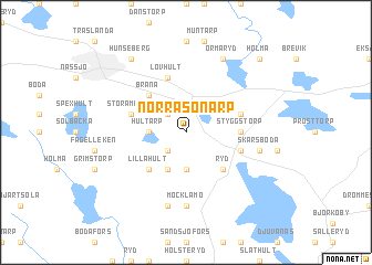 map of Norra Sonarp