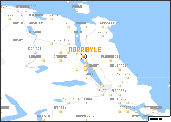 map of Norrbyle
