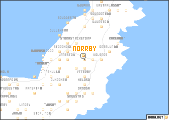 map of Norrby