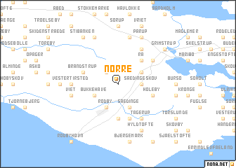 map of Norre