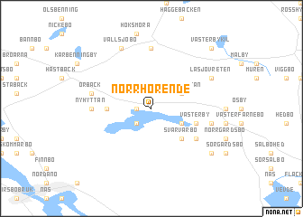 map of Norrhörende